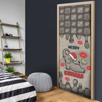 Elephant Christmas Door Cover I Did Not Fart My Butt Blew You A Kiss - Wonder Print Shop