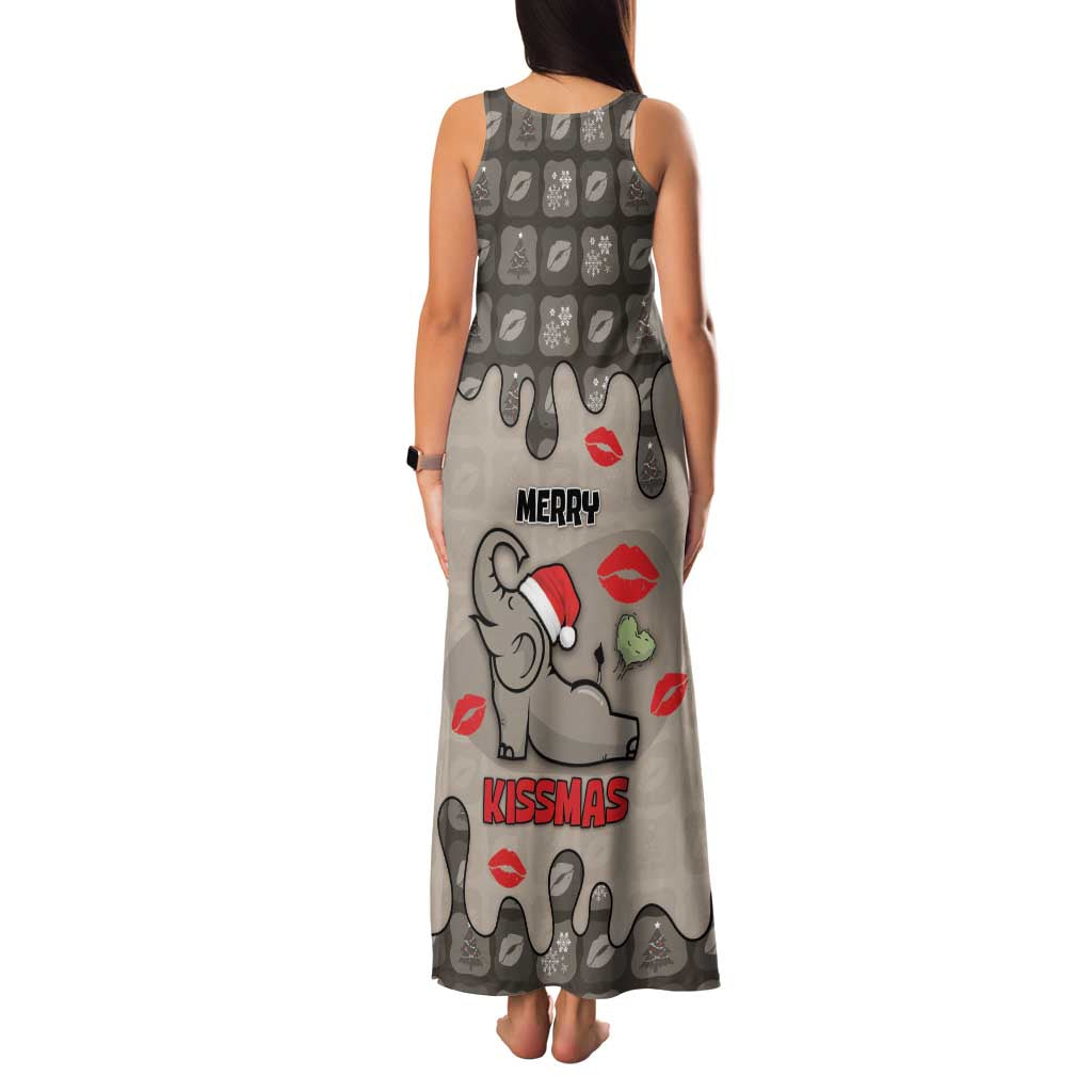 Elephant Christmas Family Matching Tank Maxi Dress and Hawaiian Shirt I Did Not Fart My Butt Blew You A Kiss - Wonder Print Shop