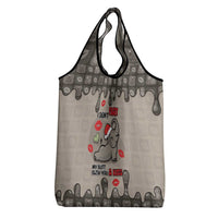 Elephant Christmas Grocery Bag I Did Not Fart My Butt Blew You A Kiss - Wonder Print Shop