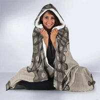 Elephant Christmas Hooded Blanket I Did Not Fart My Butt Blew You A Kiss - Wonder Print Shop