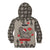 Elephant Christmas Kid Hoodie I Did Not Fart My Butt Blew You A Kiss - Wonder Print Shop