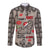 Elephant Christmas Long Sleeve Button Shirt I Did Not Fart My Butt Blew You A Kiss - Wonder Print Shop
