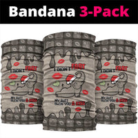 Elephant Christmas Neck Gaiter I Did Not Fart My Butt Blew You A Kiss - Wonder Print Shop