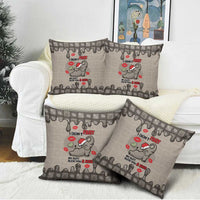 Elephant Christmas Pillow Cover I Did Not Fart My Butt Blew You A Kiss - Wonder Print Shop