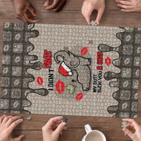 Elephant Christmas Puzzle I Did Not Fart My Butt Blew You A Kiss - Wonder Print Shop