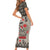 Elephant Christmas Short Sleeve Bodycon Dress I Did Not Fart My Butt Blew You A Kiss - Wonder Print Shop