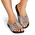 Elephant Christmas Slide Sandals I Did Not Fart My Butt Blew You A Kiss - Wonder Print Shop