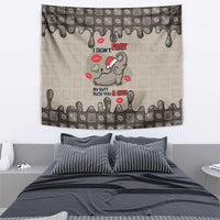 Elephant Christmas Tapestry I Did Not Fart My Butt Blew You A Kiss - Wonder Print Shop