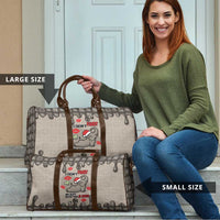 Elephant Christmas Travel Bag I Did Not Fart My Butt Blew You A Kiss - Wonder Print Shop