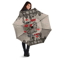 Elephant Christmas Umbrella I Did Not Fart My Butt Blew You A Kiss - Wonder Print Shop