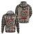 Elephant Christmas Zip Hoodie I Did Not Fart My Butt Blew You A Kiss - Wonder Print Shop