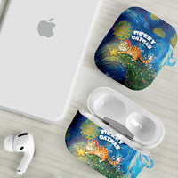 Merry Catmas AirPods Case Cat Hanging On Xmas Tree - Wonder Print Shop