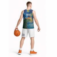 Merry Catmas Basketball Jersey Cat Hanging On Xmas Tree - Wonder Print Shop