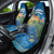 Merry Catmas Car Seat Cover Cat Hanging On Xmas Tree - Wonder Print Shop