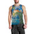 Merry Catmas Men Tank Top Cat Hanging On Xmas Tree - Wonder Print Shop