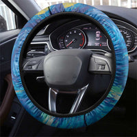Merry Catmas Steering Wheel Cover Cat Hanging On Xmas Tree - Wonder Print Shop