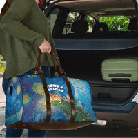 Merry Catmas Travel Bag Cat Hanging On Xmas Tree - Wonder Print Shop