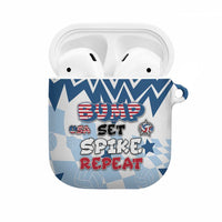 USA Volleyball AirPods Case Bump Set Spike Repeat