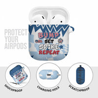 USA Volleyball AirPods Case Bump Set Spike Repeat