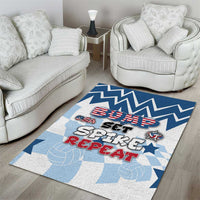 USA Volleyball Area Rug Bump Set Spike Repeat