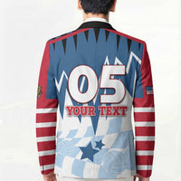 Custom USA Volleyball Blazer Bump Set Spike Repeat
