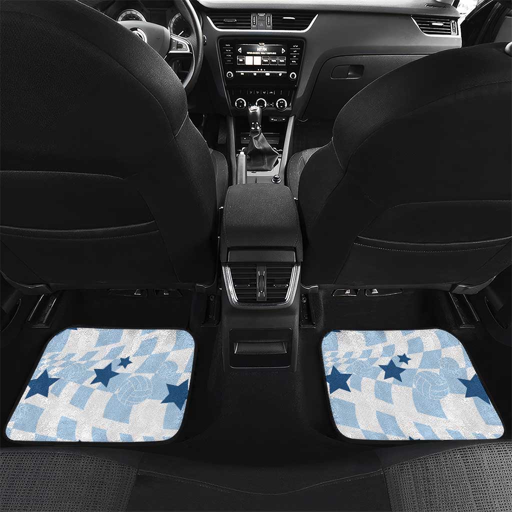 Custom USA Volleyball Car Mats Bump Set Spike Repeat