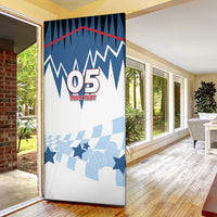 Custom USA Volleyball Door Cover Bump Set Spike Repeat