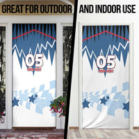 Custom USA Volleyball Door Cover Bump Set Spike Repeat