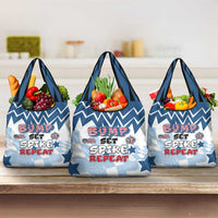 USA Volleyball Grocery Bag Bump Set Spike Repeat