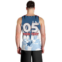 Custom USA Volleyball Men Tank Top Bump Set Spike Repeat