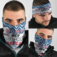 USA Volleyball Neck Gaiter Bump Set Spike Repeat