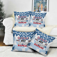 USA Volleyball Pillow Cover Bump Set Spike Repeat