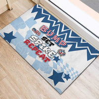 USA Volleyball Rubber Doormat Bump Set Spike Repeat