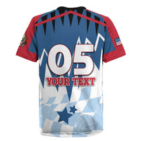 Custom USA Volleyball Rugby Jersey Bump Set Spike Repeat