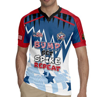 Custom USA Volleyball Rugby Jersey Bump Set Spike Repeat