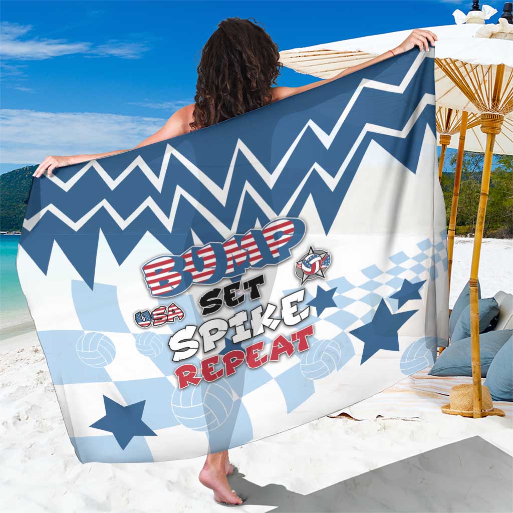USA Volleyball Sarong Bump Set Spike Repeat