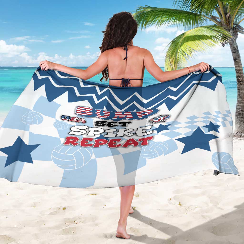 USA Volleyball Sarong Bump Set Spike Repeat