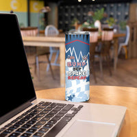 Custom USA Volleyball Skinny Tumbler Bump Set Spike Repeat