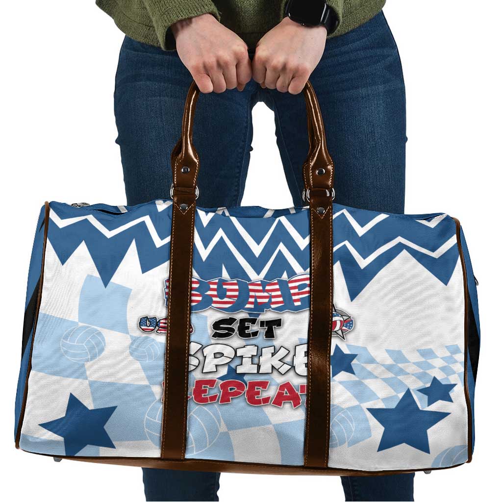 USA Volleyball Travel Bag Bump Set Spike Repeat