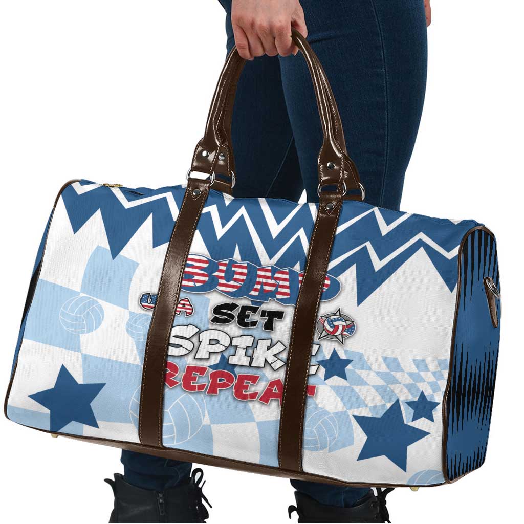 USA Volleyball Travel Bag Bump Set Spike Repeat