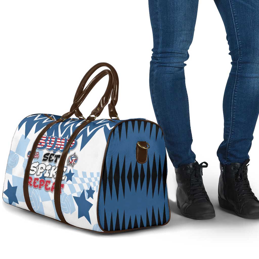 USA Volleyball Travel Bag Bump Set Spike Repeat