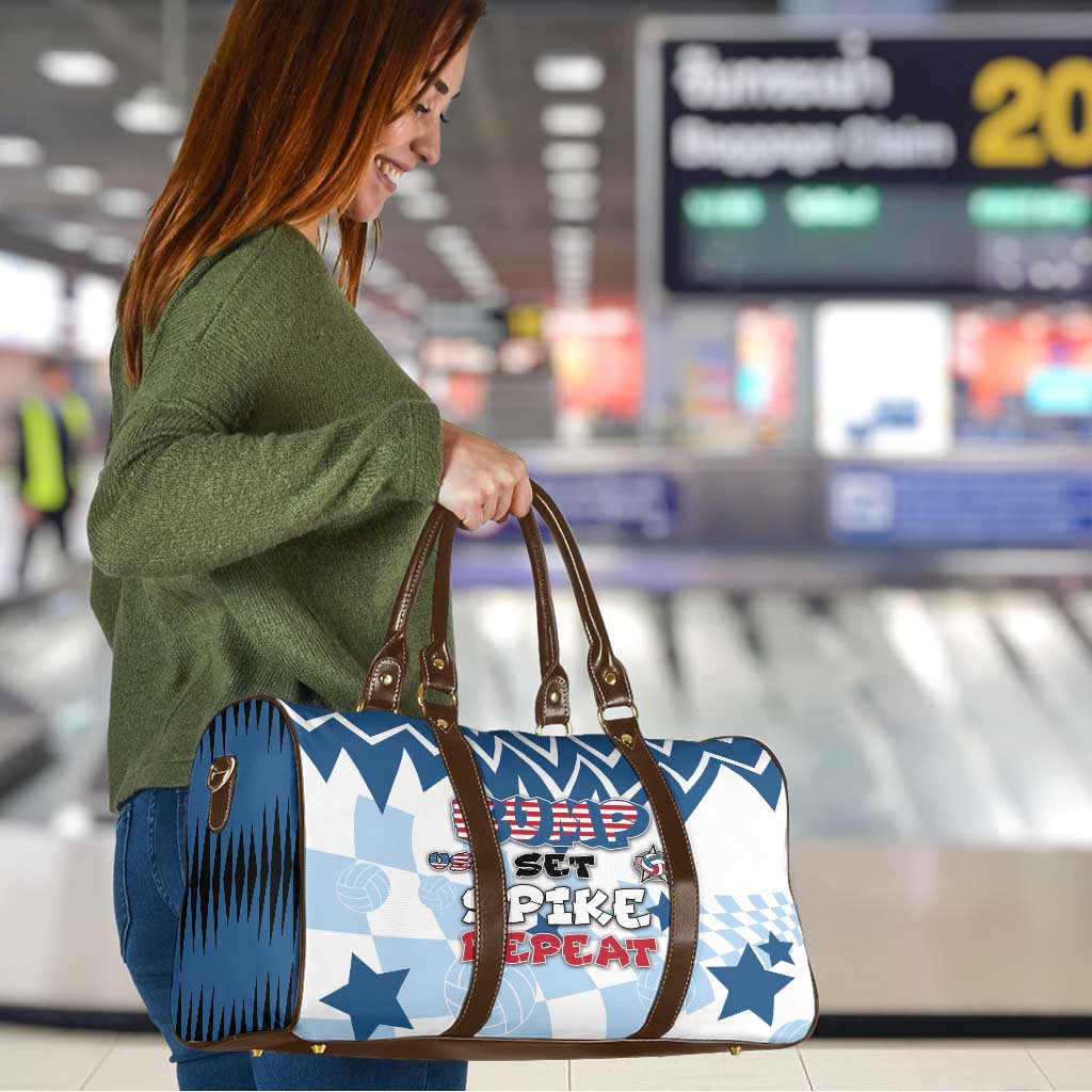 USA Volleyball Travel Bag Bump Set Spike Repeat