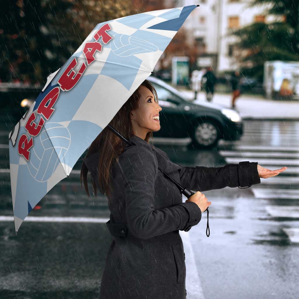 USA Volleyball Umbrella Bump Set Spike Repeat