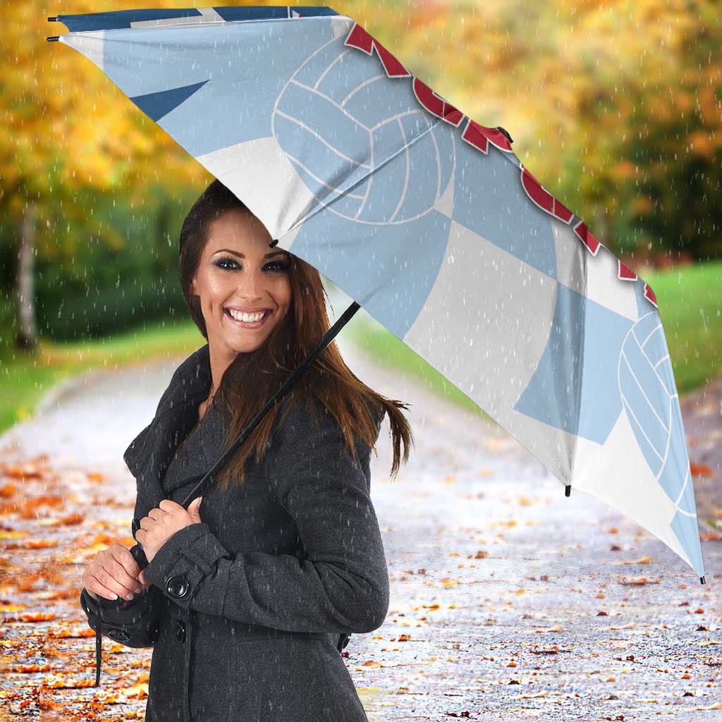 USA Volleyball Umbrella Bump Set Spike Repeat
