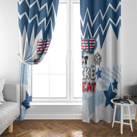 USA Volleyball Window Curtain Bump Set Spike Repeat