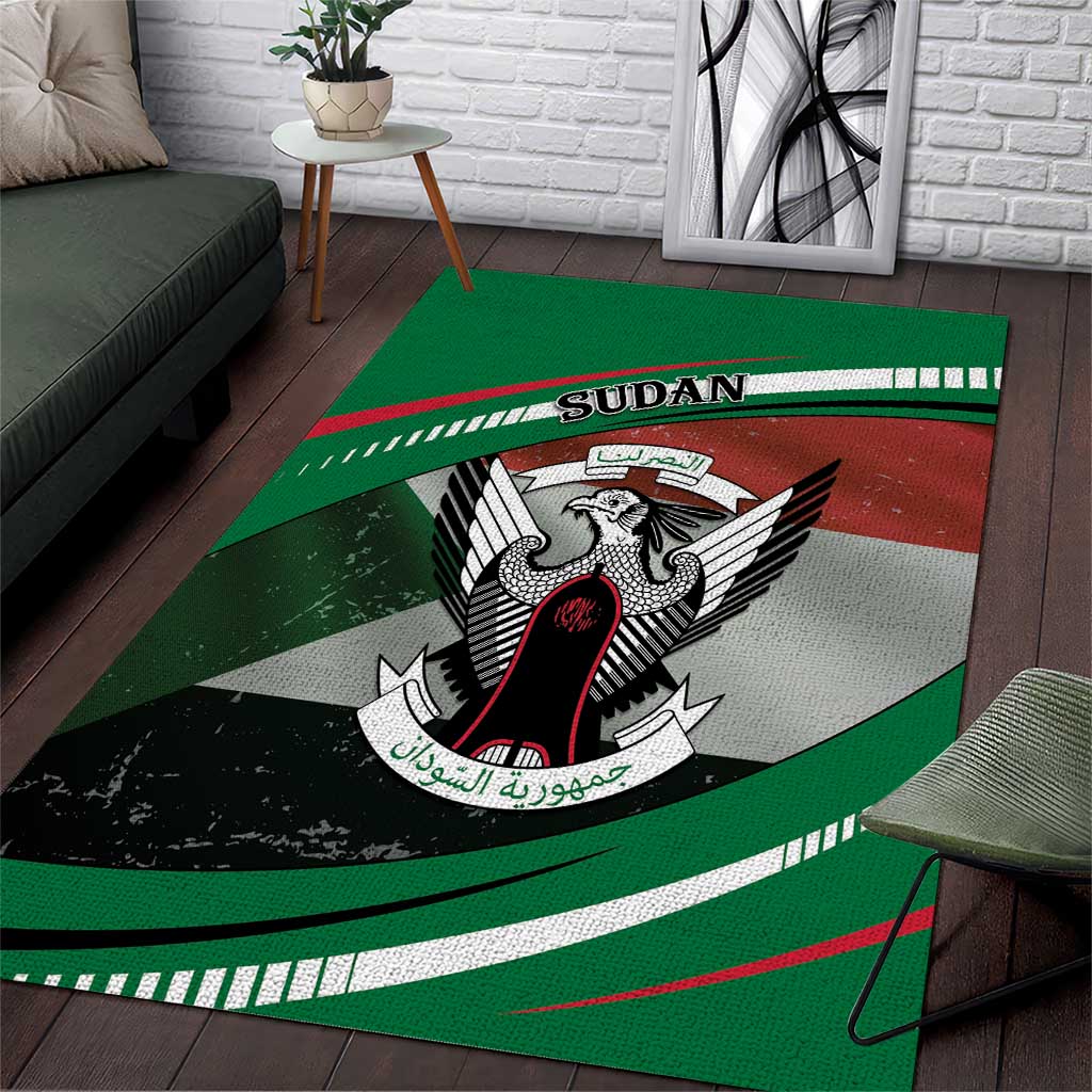 Sudan Area Rug Victory Is Ours - Wonder Print Shop