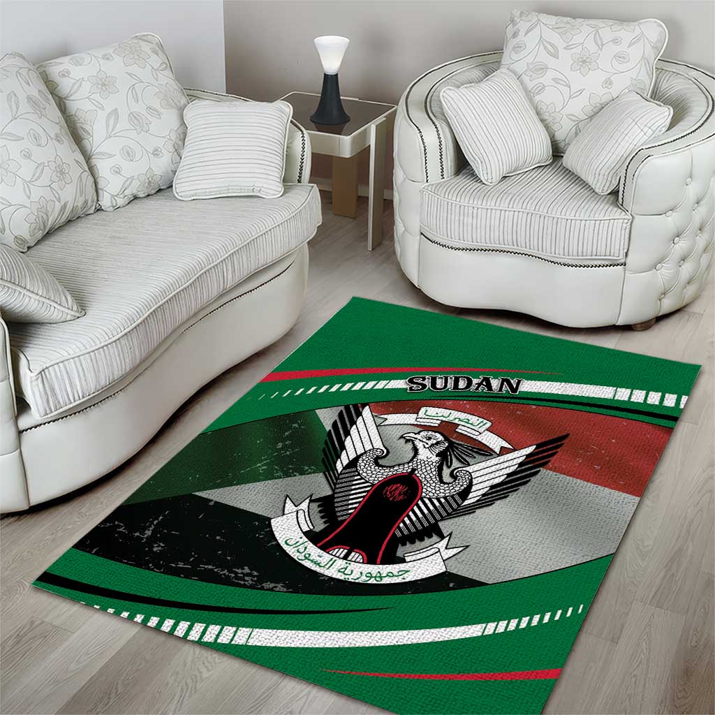 Sudan Area Rug Victory Is Ours - Wonder Print Shop
