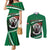 Sudan Couples Matching Mermaid Dress and Long Sleeve Button Shirt Victory Is Ours - Wonder Print Shop