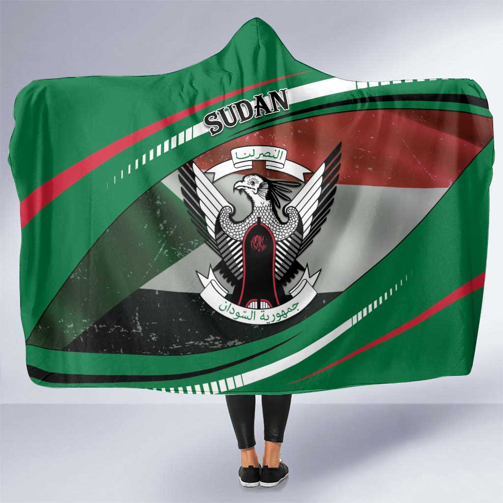 Sudan Hooded Blanket Victory Is Ours - Wonder Print Shop