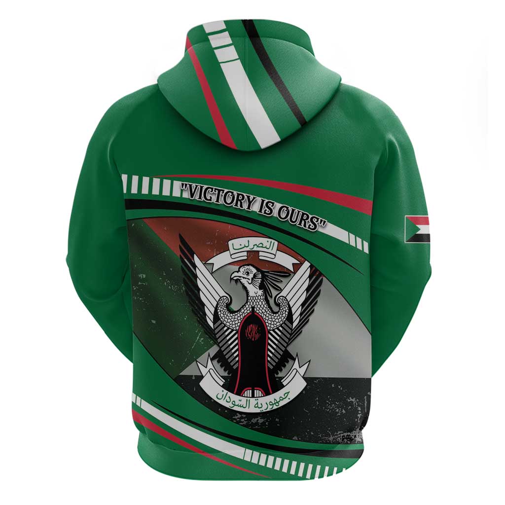 Sudan Hoodie Victory Is Ours - Wonder Print Shop